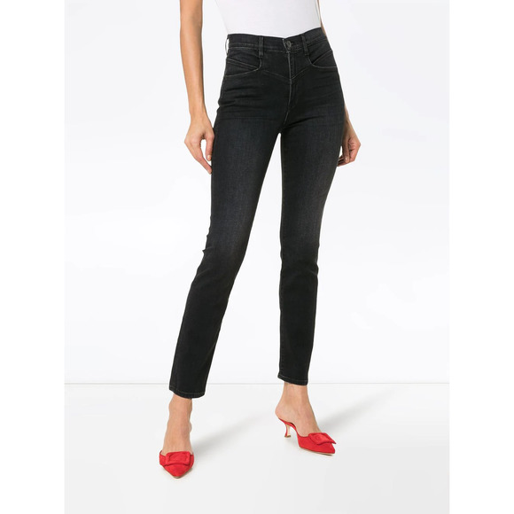 3x1 Denim - 3x1 NYC Sz 24 Raven Higher Ground Jesse Jeans High Rise Straight Skinny Zip Fly
